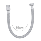 Suporte Quadrado Em Abs Cromado Para Ducha Higiênica Del Meta