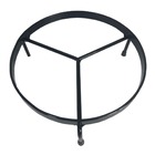 Suporte Rasteiro Para Vasos De Chão Tripé De Ferro 35cm Cor: