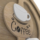 Suporte Redondo De Parede Para 24 Capsula De Café Compatível