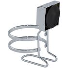 Suporte Sabonete Liquido Cromado Fixação Ventosa  - Verde Esc