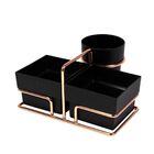 Suporte Sachês Açúcar Adoçante E Colherinha 3 Divisórias - Co