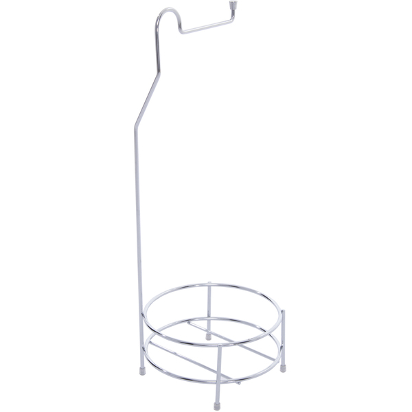 Suporte Sem Lixeira Em Aço Cromado Porta Papel Higiênico