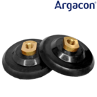 Suporte Semi Rígido De Borracha Para Lixa 4 Pol Argacon