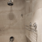 Suporte Shampoo Com Ventosa Banheiro Cromado Gancho Multiuso