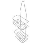 Suporte Shampoo Porta Sabonete De Registro Do Banheiro Aço