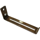 Suporte Simples  Para Trilho Retangular Ouro Velho