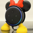 Suporte Stand Alexa Minnie E Mickey Para Echo Dot 3 Geração P