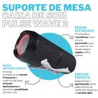 Suporte Stand De Mesa Compatível Com Caixa Caixinha De Som Pu