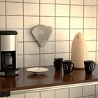 Suporte Stand De Parede Guarda Porta Filtros De Café De Papel