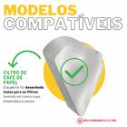 Suporte Stand De Parede Guarda Porta Filtros De Café De Papel