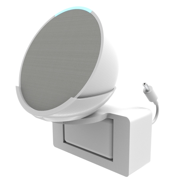 Suporte Stand De Tomada Compatível Com Alexa Echo Pop - Artbo