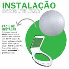 Suporte Stand Expositor De Parede Para 1 Bolinha Bola De Golf