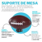 Suporte Stand Expositor De Parede Para Bola De Futebol Americ