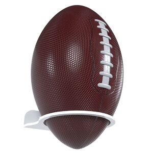 Foto de Suporte Stand Expositor De Parede Para Bola De Futebol Americ