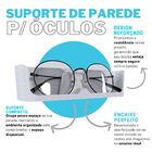 Suporte Stand Expositor Organizador De Parede Para Óculos Uni