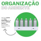 Suporte Stand Organizador De Parede Para 5 Latas De Tinta Spr