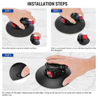 Suporte Sucção 6" Neewer Para Câmera E Smartphone Preto