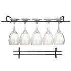 Suporte Suspenso Para Taças Reto 42cm Porta Taças De Teto Pre