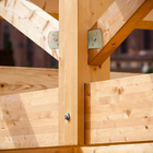 Suporte Telhado 70x70x80x3mm Aço Galvanizado Minubras