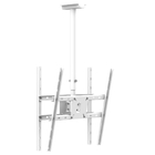 Suporte Teto 2tv 10" A 65" Vesa 600x400 Giro 360° Branco