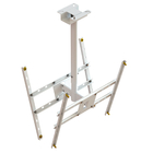 Suporte Teto 2tv 10" A 65" Vesa 600x400 Giro 360° Branco