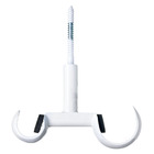 Suporte Teto Duplo Alumínio Branco 19mm/28mm DeVictor