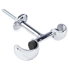 Suporte Teto Duplo Alumínio Prata 19mm/28mm DeVictor