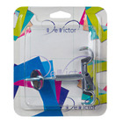 Suporte Teto Duplo Alumínio Prata 19mm DeVictor