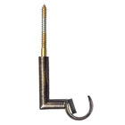 Suporte Teto Simples Alumínio Ouro Velho 19mm DeVictor