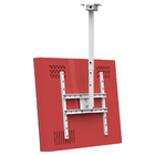 Suporte Teto Tv 10" A 65" Vesa 600x400 Giro 360° Branco