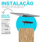 Suporte Tipo Base Para Fixar Em Poste Laje Compatível Com Ant