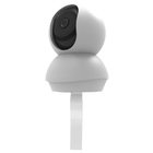 Suporte Tipo Presilha Branco De Fixar Câmera Para Berço Compa