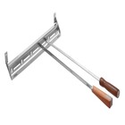 Suporte Traseiro De Churrasqueira Para Espetos Tipo Alavanca