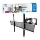 Suporte Triarticulado Reforçado P/ Tv De 42" A 100" - Preto