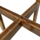 Suporte Tripé de Madeira 54cm p/ Vasos de Plantas Decoração