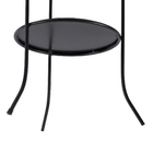 Suporte Triplo 124x25cm Preto Vasap