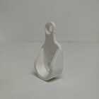 Suporte Tubo Cabideiro Oval Oblongo C 40 Pc Branco Plastico