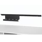 Suporte Tubo Para Encaixe 60cm Barra De Cozinha Aço Preto Pi