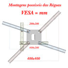 Suporte Tv 10" A 56" Vesa 400x400 2 Movimentos Preto