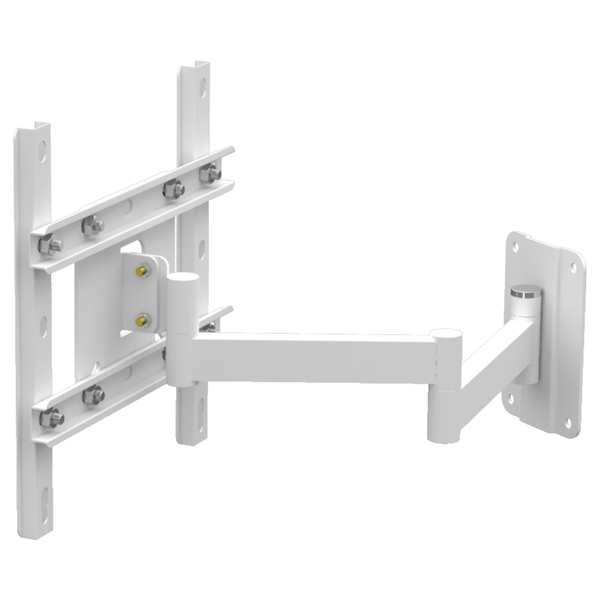 Suporte Tv 10" A 56" Vesa 400x400 4 Movimentos Branco
