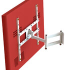 Suporte Tv 10" A 65" Vesa 600x400 4 Movimentos Branco