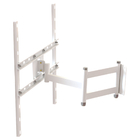 Suporte Tv 10" A 65" Vesa 600x400 4 Movimentos Branco