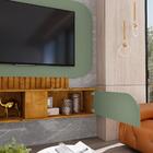 Suporte Tv 55 Polegadastrindade Naturalle Pistache