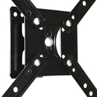 Suporte Tv Todas 10-55  Articulado Preto Sbrlb120