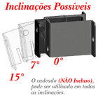 Suporte Universal Inclinável Anti Furto Tv 10" A 65" Preto