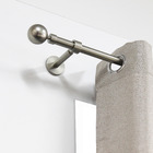 Suporte para Varão de Cortina Extensível de 11,5 a 16cm Kali 20mm Metal Níquel 2 Peças Inspire