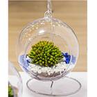 Suporte Vaso Bola Suspenso (pequeno) Cromado Injeplastec