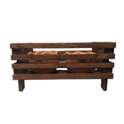 Suporte Vasos De Plantas Para Parede Em Madeira Dec161