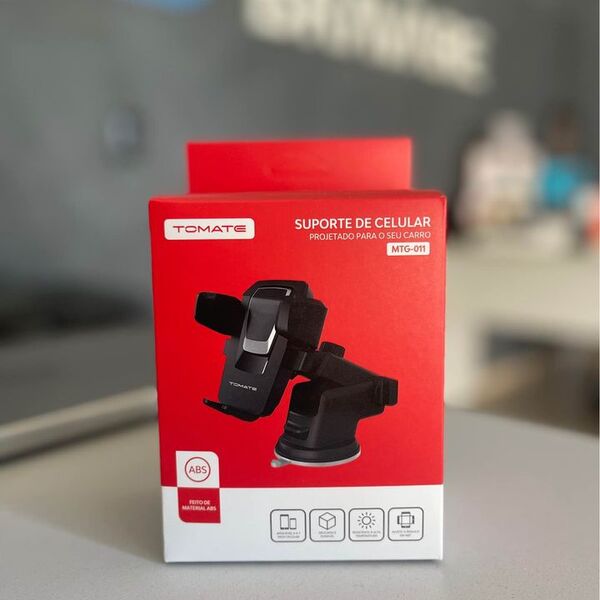 Suporte Veicular Articulado Universal P/ Celular - Tomate