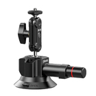 Suporte Ventosa Carro Ulanzi Câmera Ação, Celular Preto